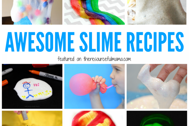 Kids love making and playing with slime and these DIY slime recipes take slime making to a whole new level as science and sensory fun come together.