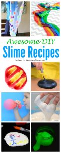 Kids love making and playing with slime and these DIY slime recipes take slime making to a whole new level as science and sensory fun come together.