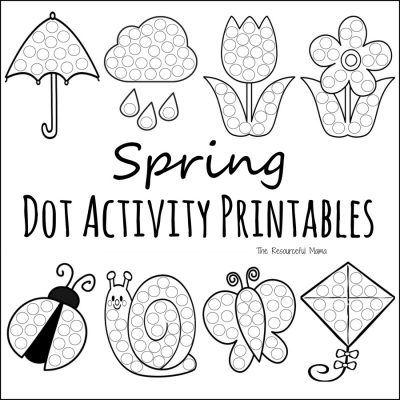 Spring Dot Activity Printables