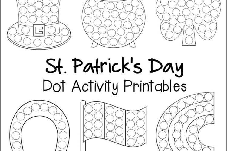 These St. Patrick's Day do a dot worksheets provide a quick and easy activity for young kids, while introducing and getting them excited about the holiday.