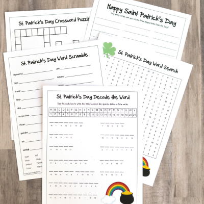 St. Patrick’s Day Word Puzzles