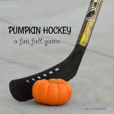 Pumpkin Hockey: A Fun Fall Game for Kids