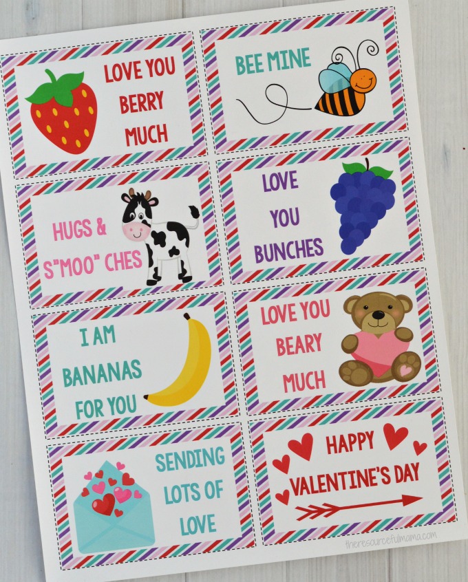 These Valentine's Day lunch box notes will make your child’s lunch extra special. Kids love opening their lunch box and finding special note. 