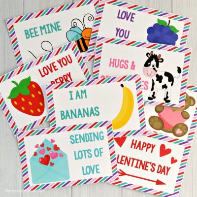 These Valentine's Day lunch box notes will make your child’s lunch extra special. Kids love opening their lunch box and finding special note. 