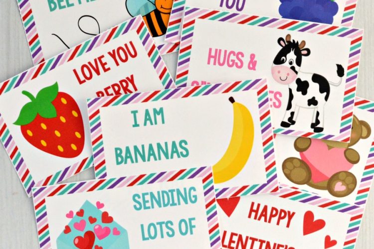 These Valentine's Day lunch box notes will make your child’s lunch extra special. Kids love opening their lunch box and finding special note.