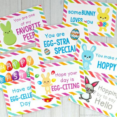 Easter Lunch Box Notes