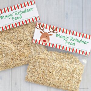 Making Magic Reindeer Food and sprinkling it on your lawn is a fun, easy, and inexpensive Christmas Eve tradition. You need only a few items that you likely already have. 