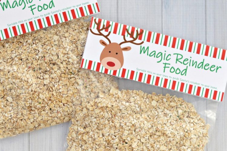 Making Magic Reindeer Food and sprinkling it on your lawn is a fun, easy, and inexpensive Christmas Eve tradition. You need only a few items that you likely already have. 